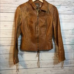 Double D leather jacket